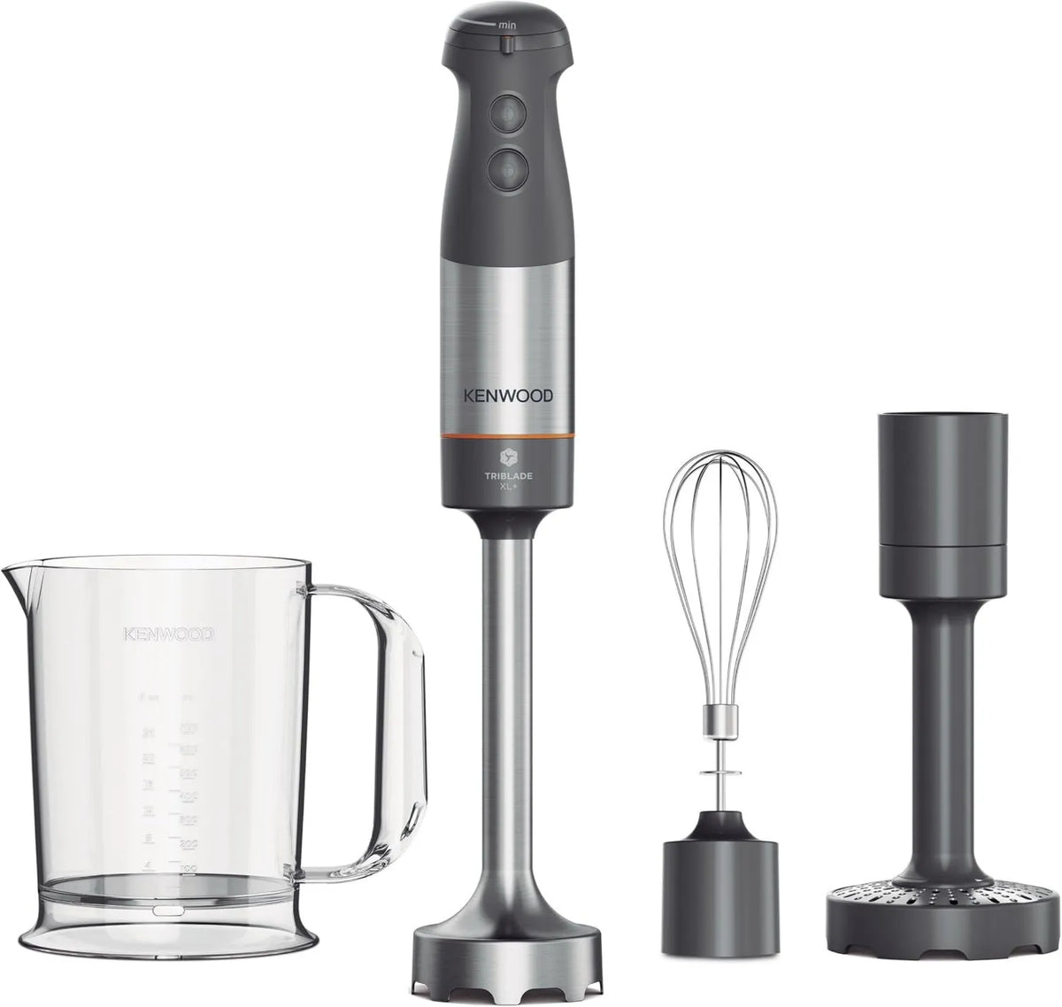 Kenwood blender ręczny, HBM60.007GY Blender, 1000 W, 2 prędkości, XL Tip
