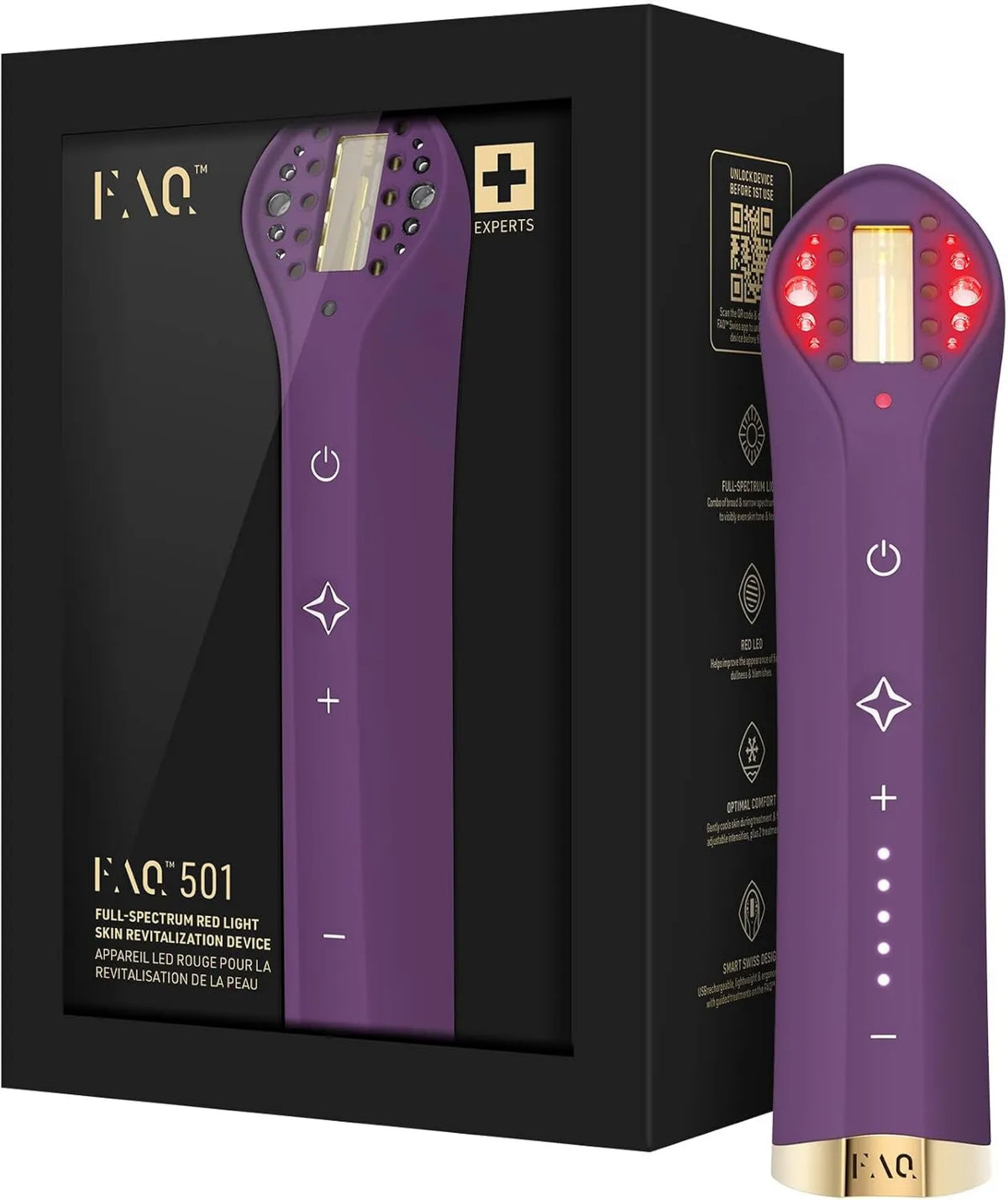 FAQ, 501 Lampa, lampa, powierzchnia teksturowana, czerwona, w celu poprawy tekstury