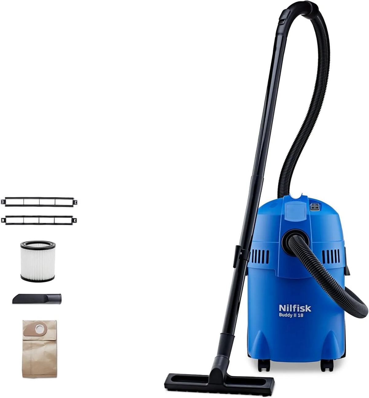Nilfisk odkurzacz tradycyjny, Odkurzacz, 18 l, 1200 W, odkurzacz II 18, BUDDY