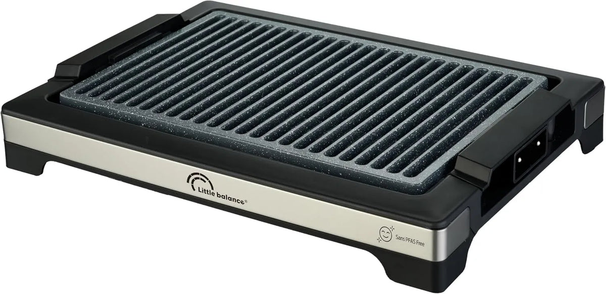 LITTLE BALANCE, Grill, BALANCE, 2000 W, powłoka nienakładająca się, czarny, mały BALANCE