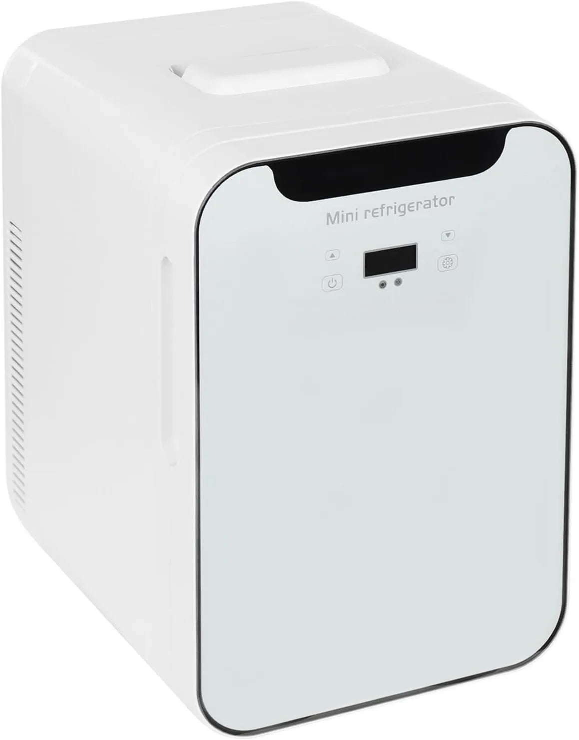 AHSSBSA minilodówka, Lodówka, 20 l, 220 V, dotyk, 2 strefy temperatury, panel dotykowy z wyświetlaczem cyfrowym, ogrzewanie do 65°C
