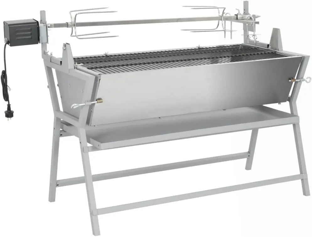 sephironlbb, Grill, silnik, 132 x 55 x 98 cm, 51, 5 cm, stal nierdzewna, funkcja grzewcza, do grillowania