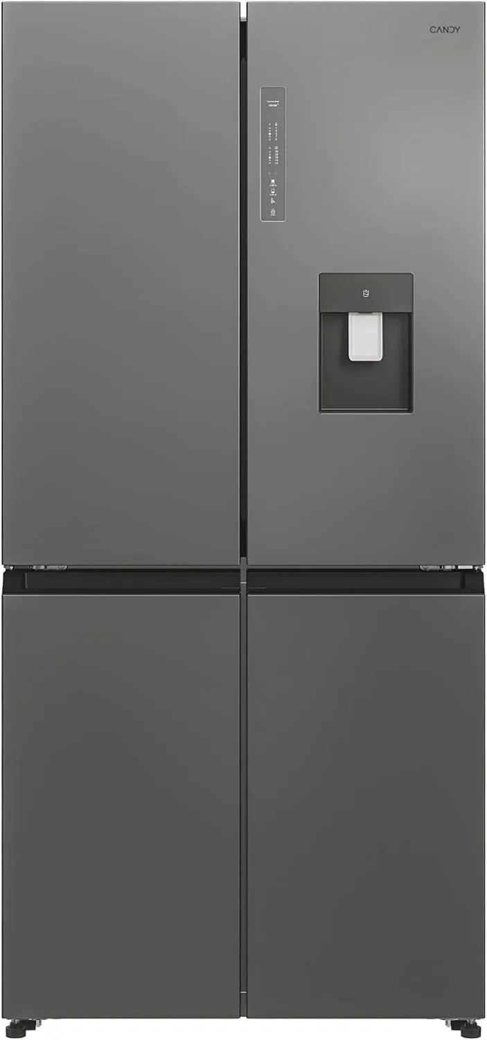 CANDY lodówka, CFQQ5T817EWPS, 463 l, bez mróz, amerykańska 83 cm 463 l Nofrost - CFQQ5T817EWPS
