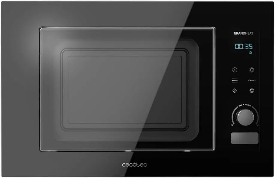 Cecotec kuchenka mikrofalowa, 800 W, 1000 W, funkcja grilla, wewnętrzna powłoka ceramiczna