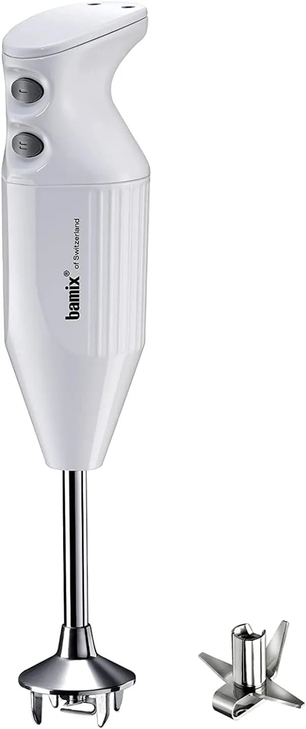 bamix blender ręczny, Mikser, 160 W, biały, zbalansowany AC- silnik miękki