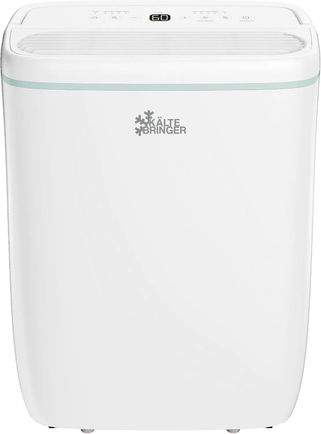 Kältebringer osuszacz powietrza, Oczyszczarka powietrza, 12 l / 24h, WiFi, Cichy, Bardzo Cichy i Energi- Safe, LED ekran, WIFI & App, 87m3 12 l/24h