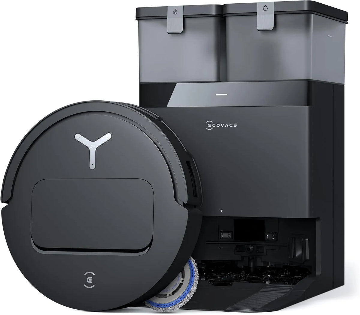 ECOVACS robot sprzątający, Odkurzacz, T50 Gen2, czarny, 21000Pa poprawiony przez T30 Pro Omni