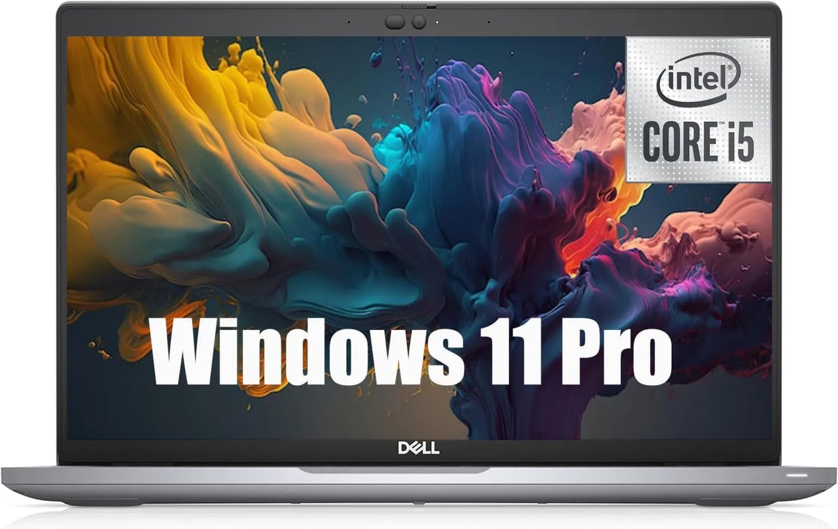 Amazon Renewed, Dell i5- 1135 G7 Laptop, 14 cali, Full HD, profesjonalny, 256GB SSD, Windows 11 Pro, 8GB RAM, Intel Core i5- 1135 G7, regenerowane i5-1135 G7