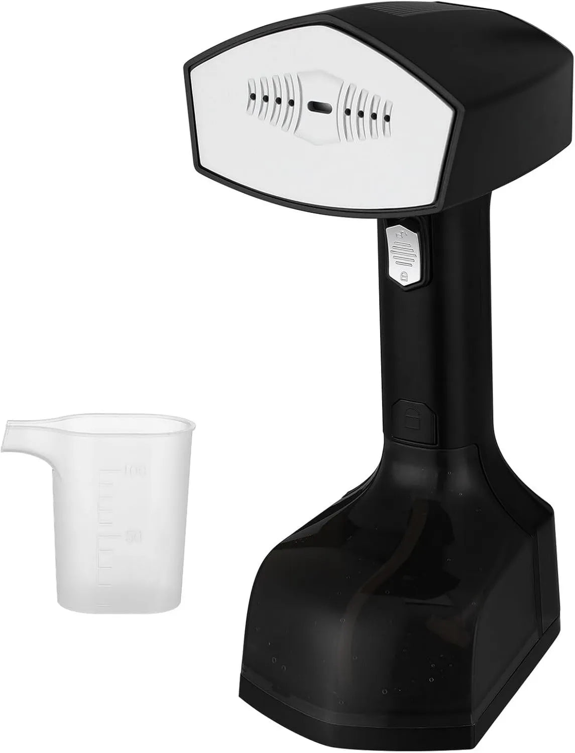 Cabilock parownica do ubrań, A15 Przenośne, 2500 W, 350 ml, 3 poziomów, duży zbiornik, para, czarny, plastik, do odzieży 2500 w A15 Czarny