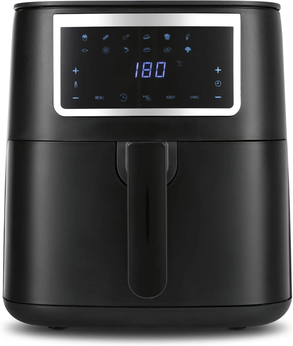 GOURMETmaxx frytkownica beztłuszczowa, 6.5 l, 1700 W, 11 programów, dotyk, Bezolejowa suszarka z ekranem dotykowym