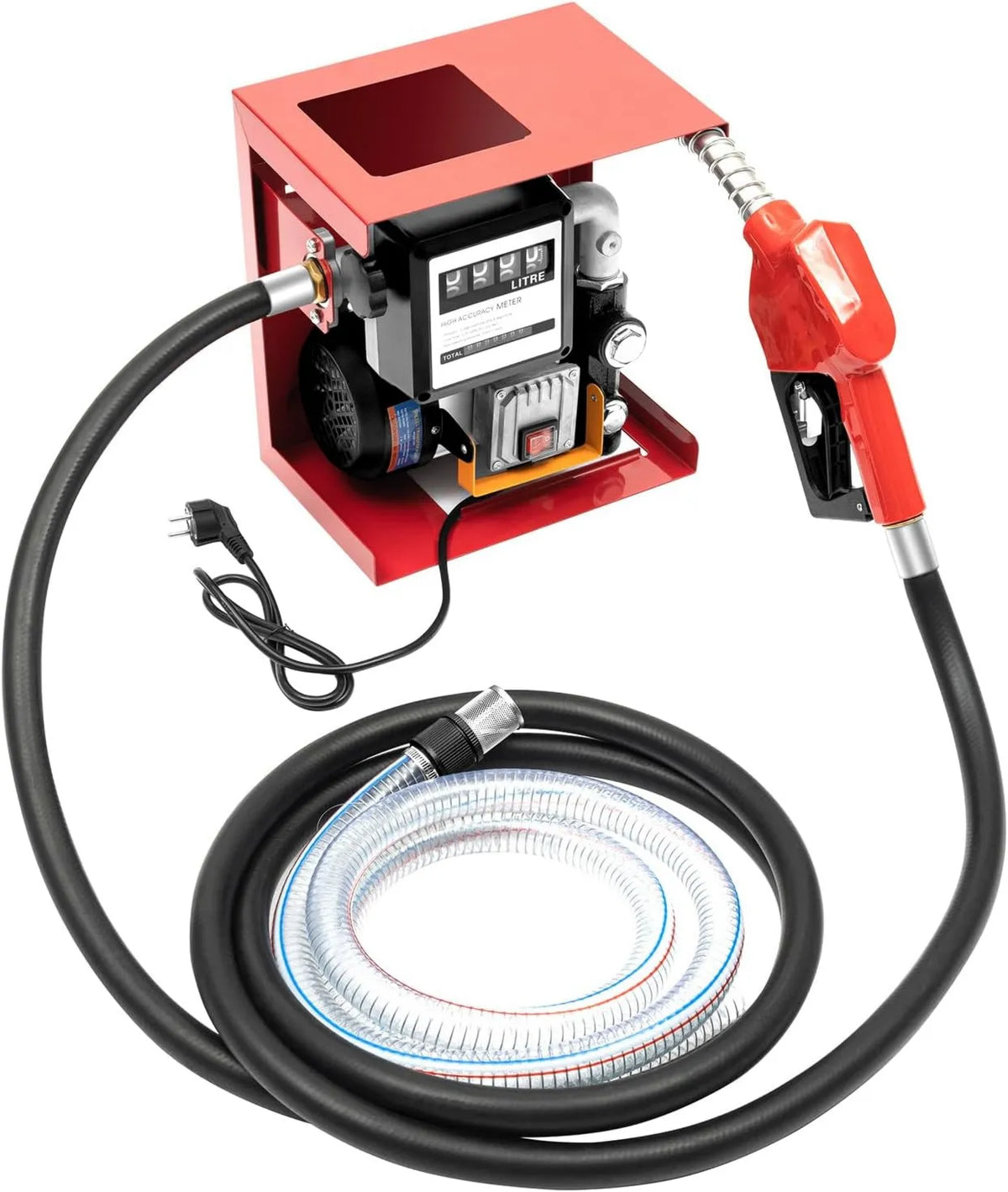 DDTABASE, Produkt 2800 obr. / min, pompa diesla 220 V 550 W samoruszająca się, z automatyczną bronią, otwory na zlewy ciepła wzmocnione