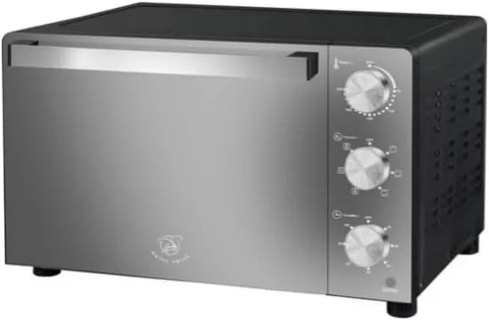 Royal Swiss mini piekarnik, Piec elektryczny, 45 l, 1700 W, 7 programów, 70 do 230°C, grill, szary, Królewski piekarnik konwekcyjny Swiss ® XL 45 l, Piec, Chaud powietrza
