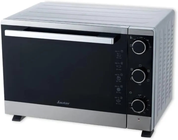 SMF30MX piekarnik elektryczny, 1500W, 1500 W, funkcja grilla, Sauter, Mini piekarnik wielofunkcyjny, 5 pozycji gotowania, obrotowe ciepło