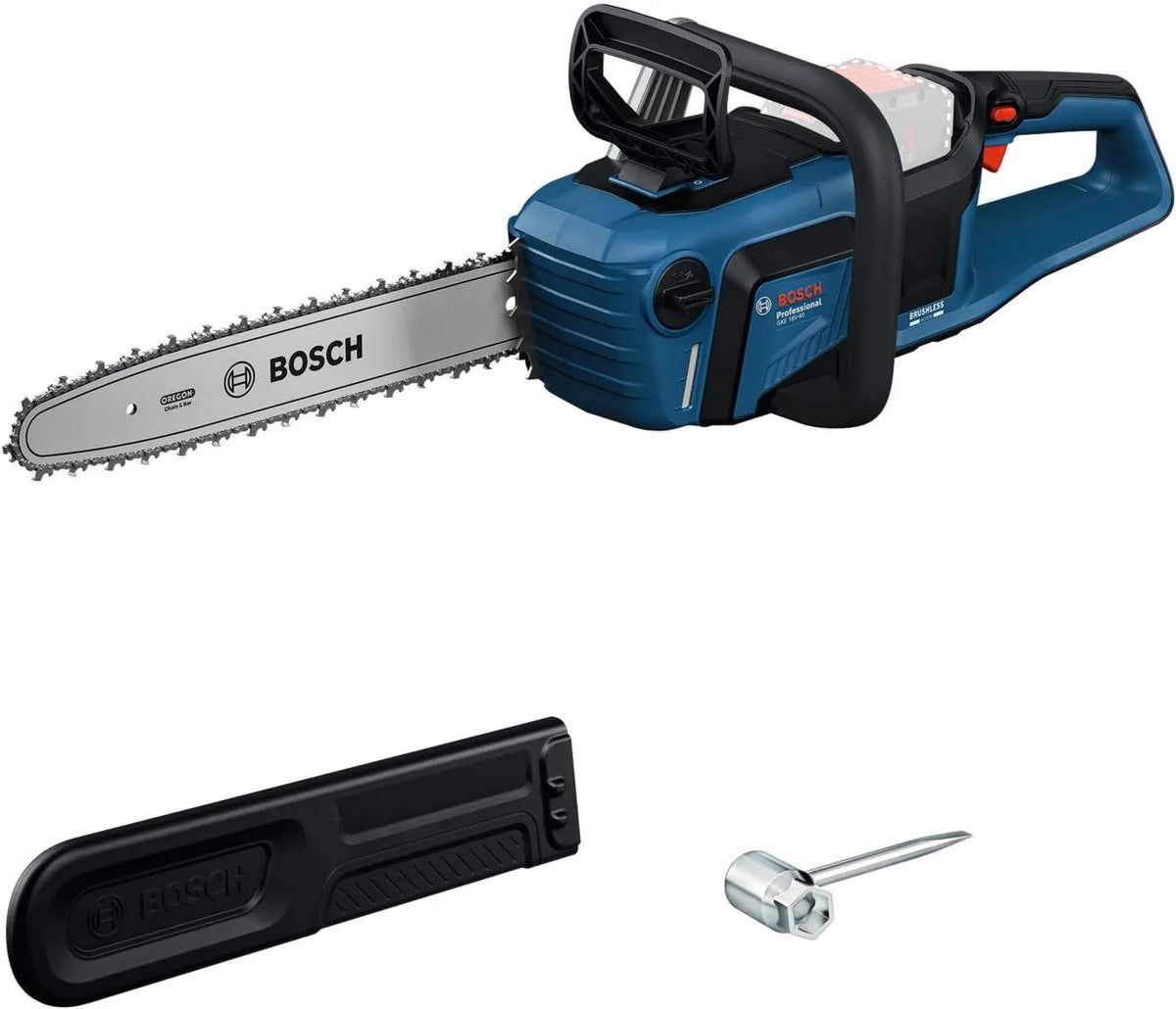 Bosch pilarka łańcuchowa, 40 cm, silnik bezszczotkowy, System profesjonalny 18 V firmy : piła łańcuchowa GKE 18V-40, bez akumulatora/ładowarki