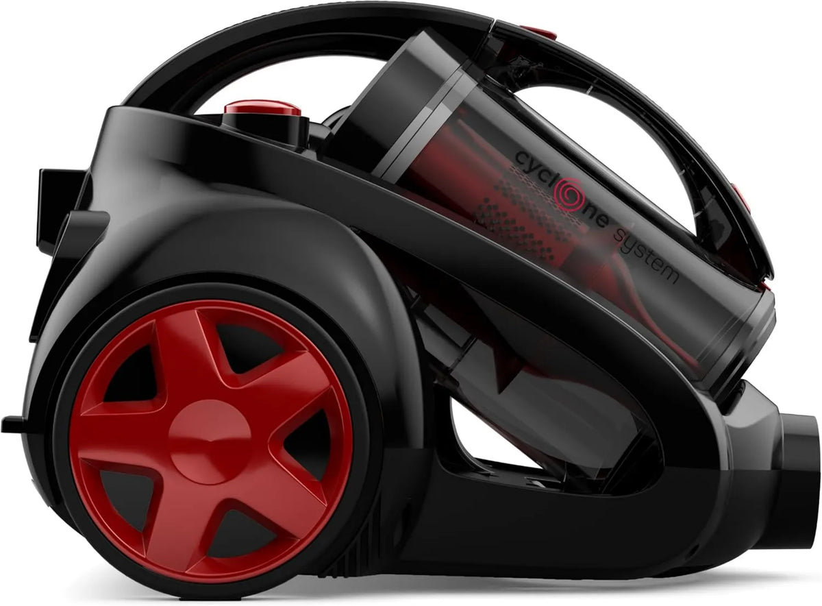 TESLA odkurzacz tradycyjny, Odkurzacz, 800 W, cichy, czarny, super potężny i cichy