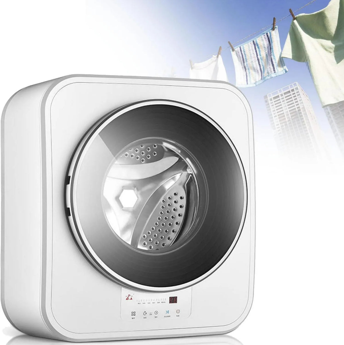 DPLXQPP pralka, instalacja ścienna, do bielizny, mini