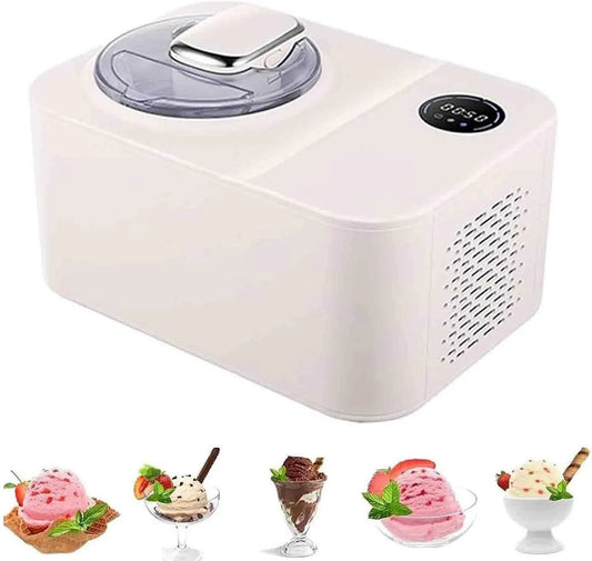 PixCy, Maszyna do śmietany, kostkarka do lodu i sorbetu, 1, 2 l, stal nierdzewna, dla dzieci