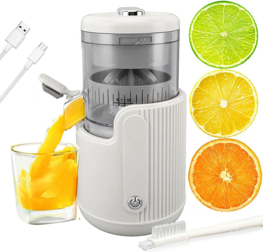 VBESTLIFE, Szczotka, Przenośne, USB, Pomarańczowy, Elektryczne Citrus Prasa Rechargeable