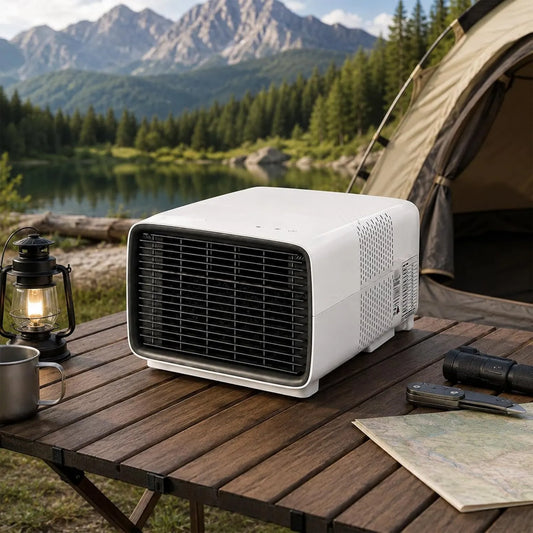 XEEAOFE klimatyzator przenośny, Klimatyzator, 280 W, 45 dB, przenośne, ciche, Kompaktowe urządzenie AC i osuszacz