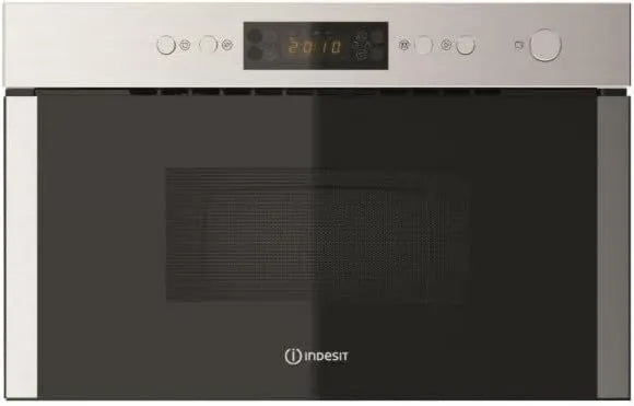 Indesit, Kuchenka mikrofalowa MWI5213IX, 700 W, do zabudowy, grill, mikrofalówka