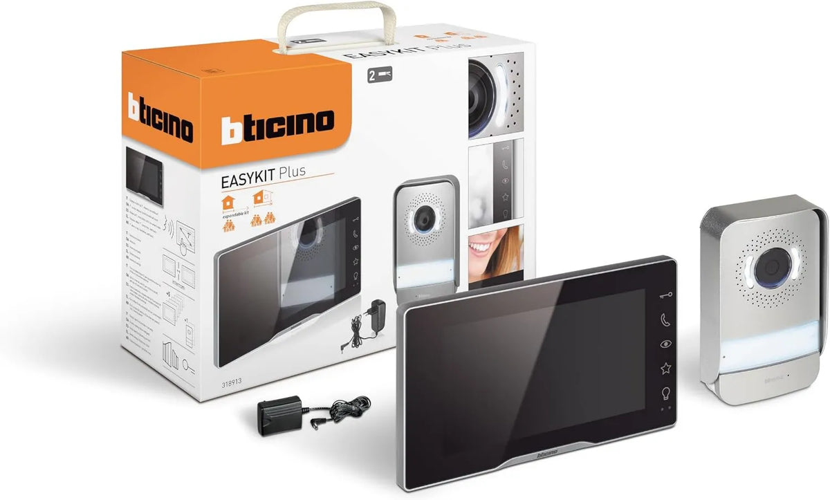 Bticino monitor, 2,5 cm, 1 kolorowy monitor wewnętrzny 7' z zestawem głośnomówiącym