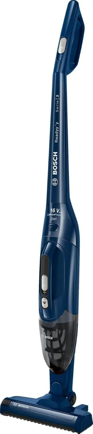 Bosch BBHF216 odkurzacz, 36 min, zasilanie akumulatorowe, Readyy'y Serie 2, Odkurzacz bezprzewodowy 2 w 1, system bezworkowy, 2 stopnie mocy
