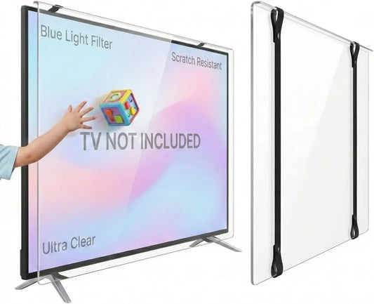 TV Guard, Inteligentny telewizor, 43 cali, TV, QLED, OLED, LCD, Profesjonalne, Kompatybilne z TV LED, TV ekranowa, niebieski Light