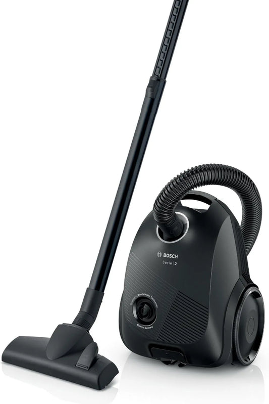 Bosch odkurzacz tradycyjny, GL20S Odkurzacz, 600 W, 80 dB, czarny, 80 dB poziom dźwięku