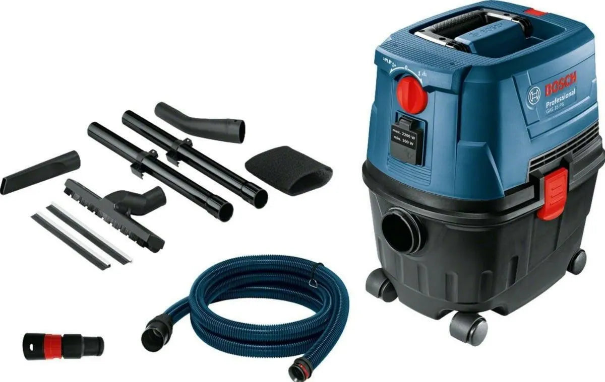 Bosch Professional, Bosch profesjonalny Bosch 06019E5100 Odkurzacz, 1100 W, 15 Litrów