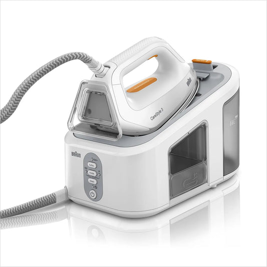 Braun generator pary, IS3132 WH para Plant, Eloxal Plus Sole, CareStyle 3, para Flow 120 g / min, Vapour Coup 400 g / min, Pionowe, Biały