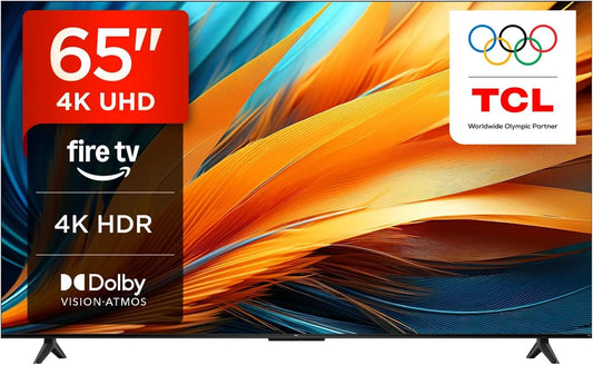TCL telewizor, 65PF650 Airplay2 Smart TV, 65 cali, TV, 4K UHD, HDR, Sound Dolby, HDR 10, Dolby Atmos, Dolby Vision, DTS, Smart LED Fire TV, Alexa built- in