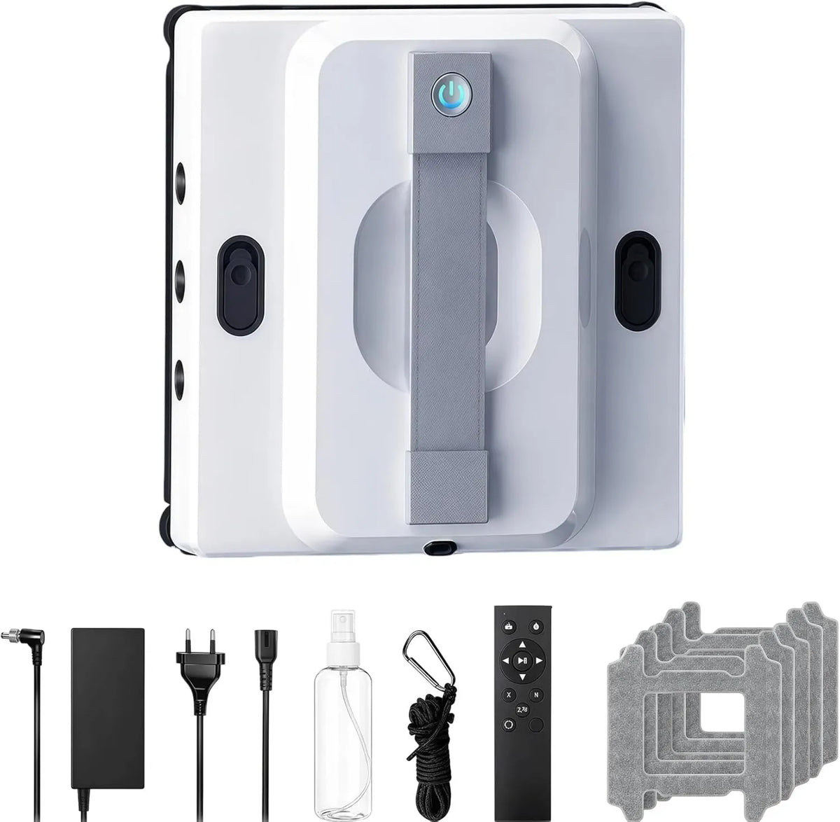 Kensbro robot sprzątający, Robot, 100 ML, duży zbiornik, 6 modów, robot Viter z zdalnym sterowaniem 9000 Pa Robot Vitrier