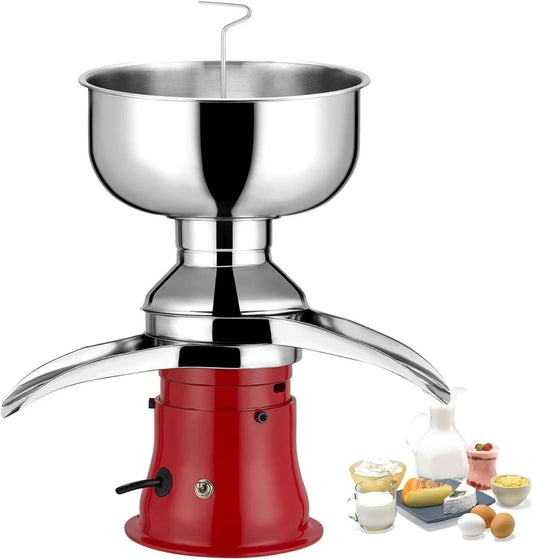 URJWAN spieniacz do mleka, 50 l / H éCréMuse éLectrique, IdéAle do Le Butre, éCréMère Centrivges De Creme De lait fraîChe, La Crame et Le Lait éCréMé 50 l/H