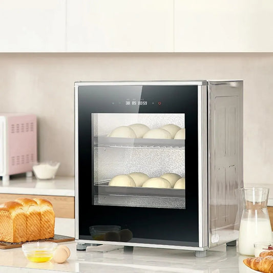ShaiVrissian, piekarnik elektryczny, licznik czasu, do użytku domowego, piekarnik do pieczenia 40 / 70 l z regulacją temperatury i wilgotności 40 l, 20- 50°C, stal nierdzewna