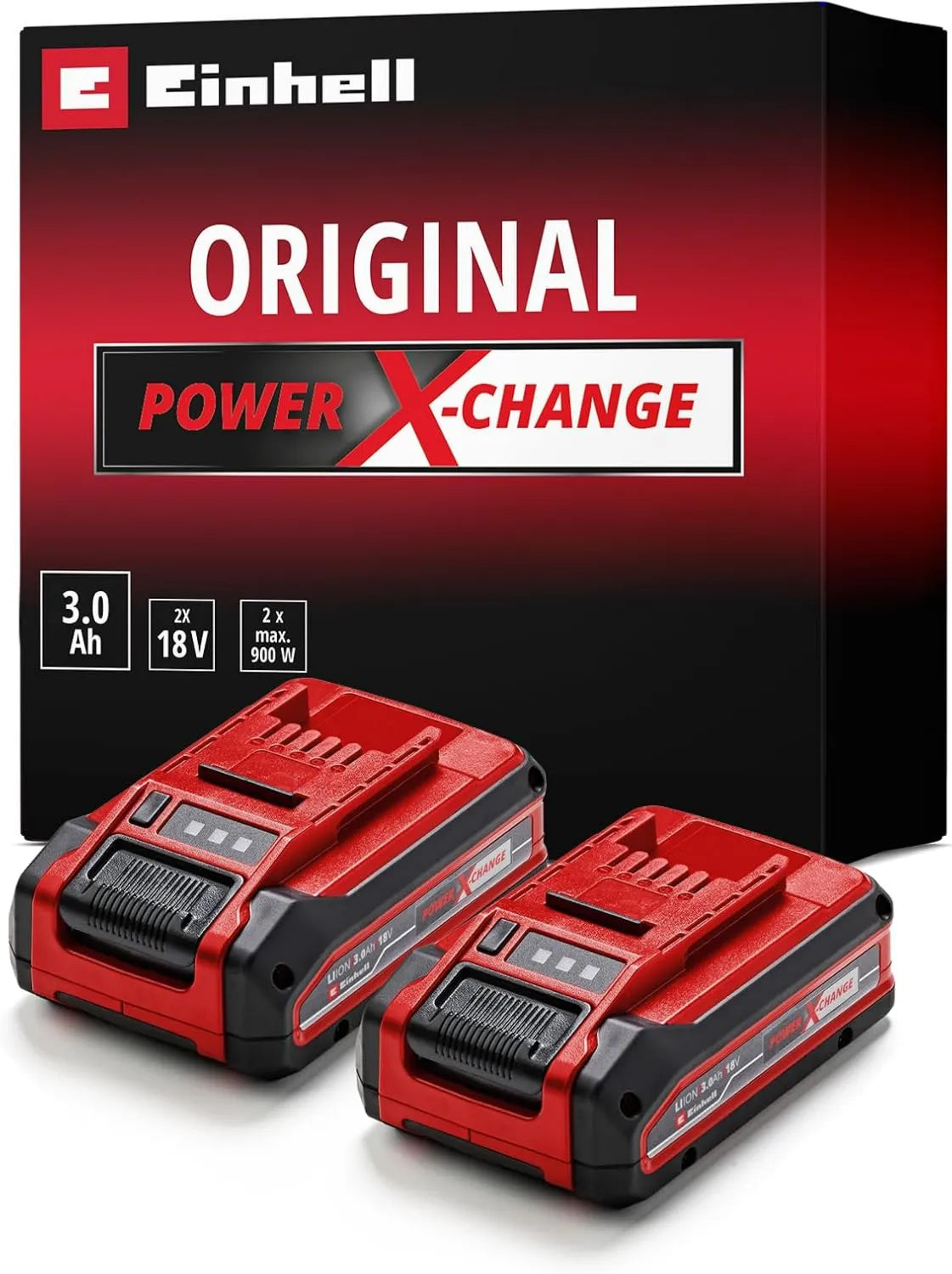 Akumulator do elektronarzędzi, Oryginalna bateria Einhell 3 Ah Power X-Change PLUS, litowo-jonowa, dla wszystkich urządzeń Power X-Change