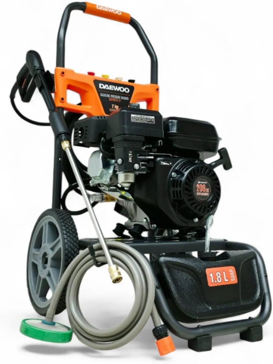 DeTec., Wysokie ciśnienie, przemysłowe, profesjonalne, 7 HP czyszczenie powierzchni z mosiądzu głowica pompy, Kamień czyszczący
