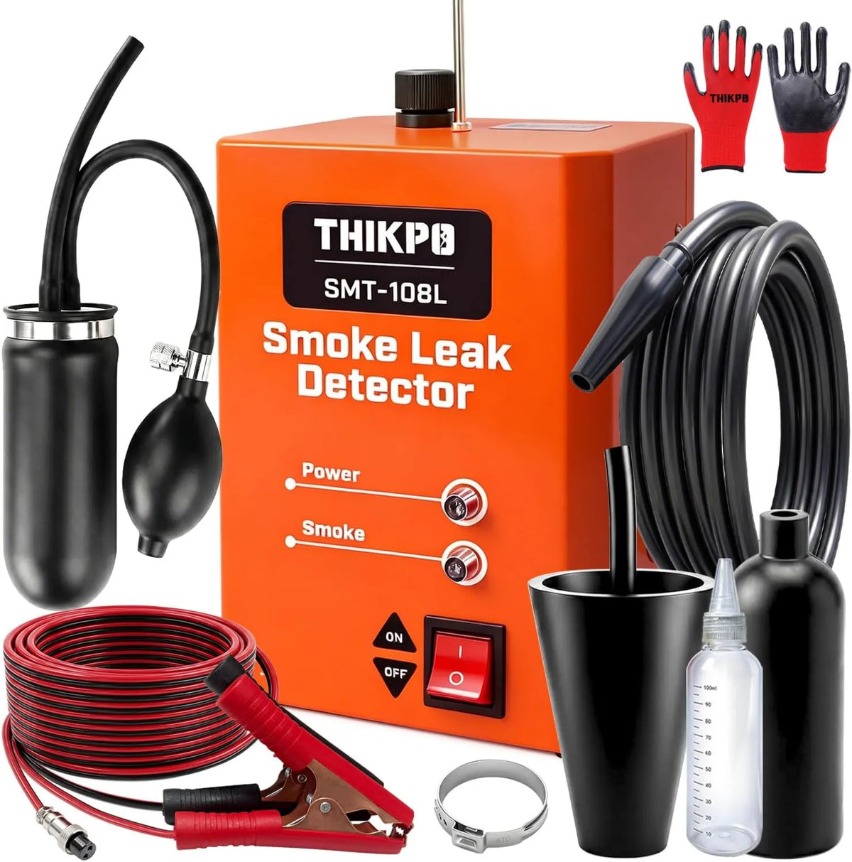 THIKPO, Maszyna dymna, detektor, Pompa, 12 V, do diagnostyki EVAP