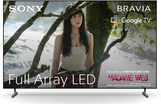 Sony telewizor, Google KD- 55X85 L Smart TV, TV, 4K UHD, HDR, Full Array LED, ECO Pack, BRAVIA Core, Bravia Television KD- 55X85 L: 4K Ultra HD KD-55X85 L
