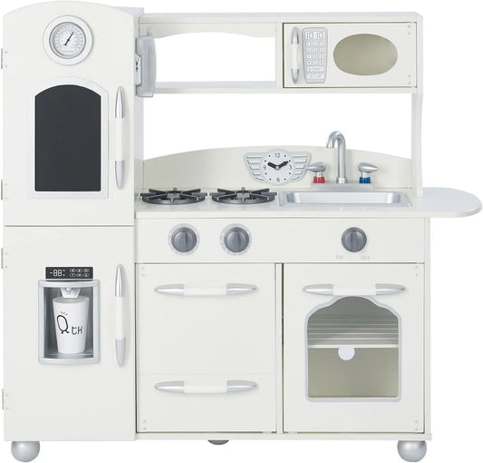 Teamson Kids, TD- 11414 W model, Game Kuchnia biały drewniany dziewczynka chłopiec mieszany TD- 11414 W TD-11414 W