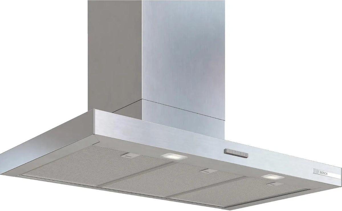 Bosch okap kuchenny, DWB95CC30 Okap próżniowy, 90 cm, montaż ścienny, stal nierdzewna, Seria 4, Regulacja przycisku