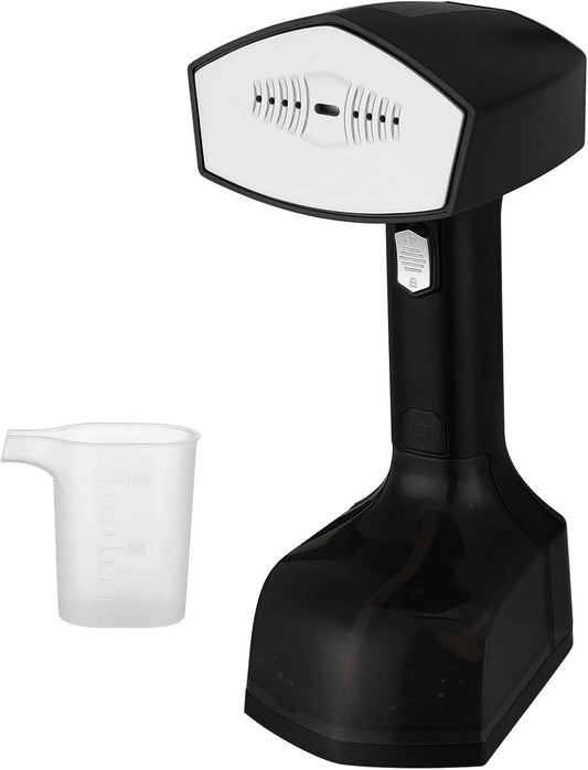 Cabilock parownica do ubrań, A15 Przenośne, 2500 W, 350 ml, 3 poziomów, duży zbiornik, para, czarny, plastik, do odzieży 2500 w A15 Czarny