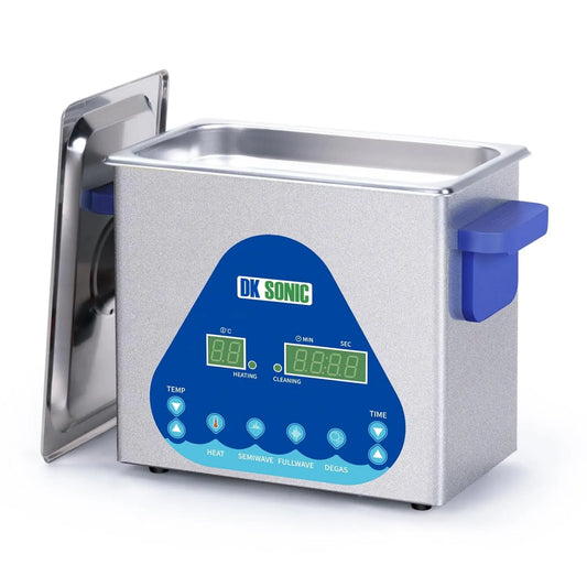 DK SONIC, Grzejnik elektryczny, 3 l, 120 W, licznik, Przemysłowy środek czyszczący z ultradźwiękiem 3 l, profesjonalny