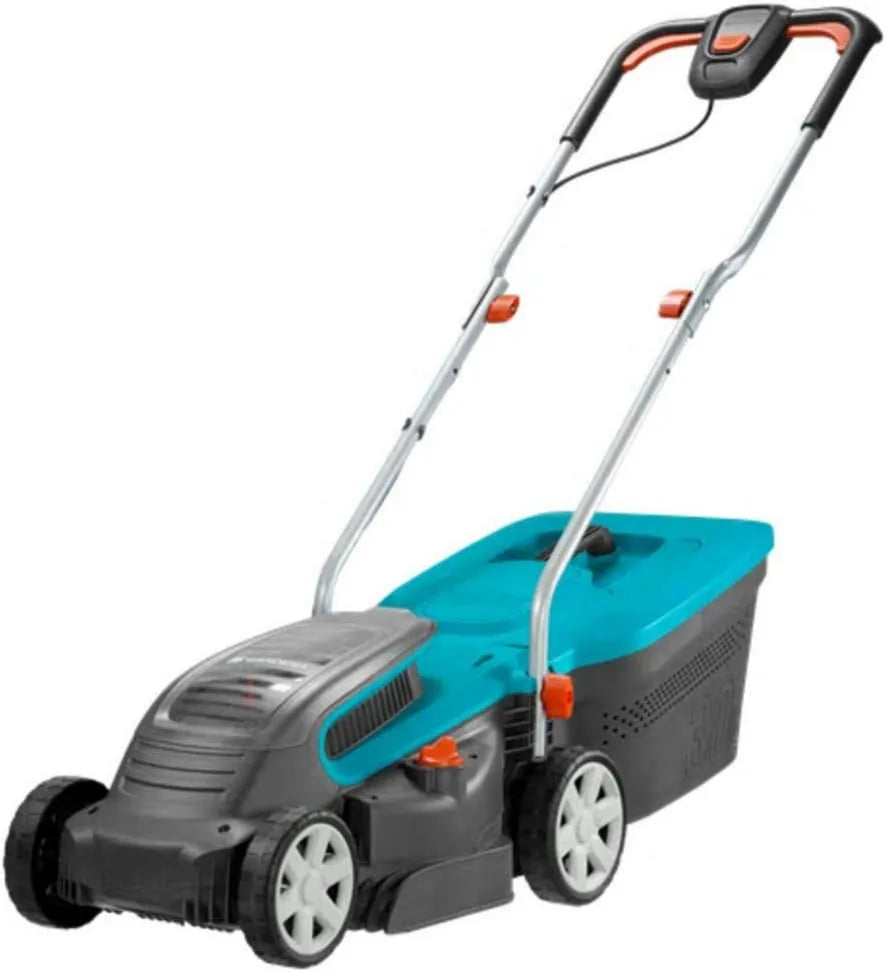 Gardena kosiarka, 280 m², 32 cm, 60 mm, zasilanie akumulatorowe, szer. cięcia 32 cm, składana rączka, ergonomiczny uchwyt