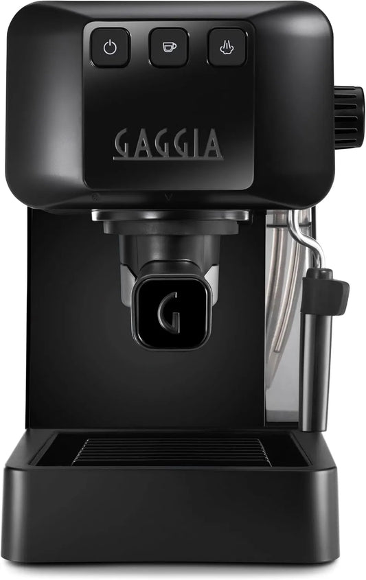 EG2109 ekspres ciśnieniowy, 53 mm, 2 filiżanki, 5 filiżanek, praca automatyczna, Gaggia BLACK ręczny ekspres do kawy do espresso, mielone lub gofrowe