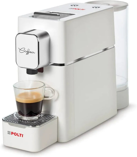 S15W ekspres do kawy, 0,85L, 19 bar, 44 mm, Polti Coffea Ekspres do kawy ekspresowej, Kompatybilny z gofry E.S.E. 44 mm, ciśnienie pompy 19 bar