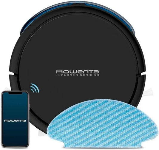 Rowenta robot sprzątający, Odkurzacz, ssanie aparatura elektryczna, Robot, RR7375 WH