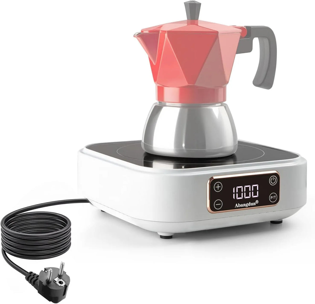 Abangdun płyta grzewcza, Płyta indukcyjna AJ350, 1000 W, stół indukcyjny do gotowania, przenośny, kemping