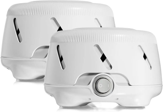 YOGASLEEP, Wentylator, biały, Yogsleeping Dohm Uno Lot 2 białych dźwiękowców