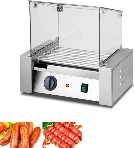 QUSYZD, Hot Dogs maszyny, Grill, 700 W, restauracja, wymienne, szkło, do restauracji i użytku domowego