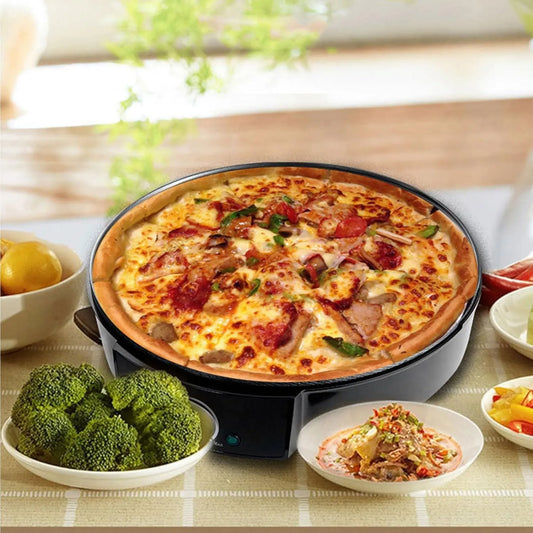 XSDAJSD, Pizza piekarnik elektryczny, profesjonalny, restauracja, z powłoką nieprzywierającą powłoki Łatwy do czyszczenia dla kuchni